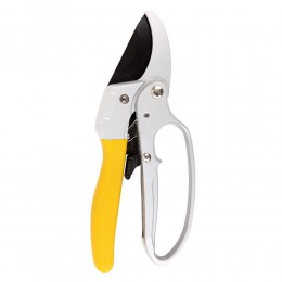 Секатор TITAN Yellow 022 садовый с храповым механизмом