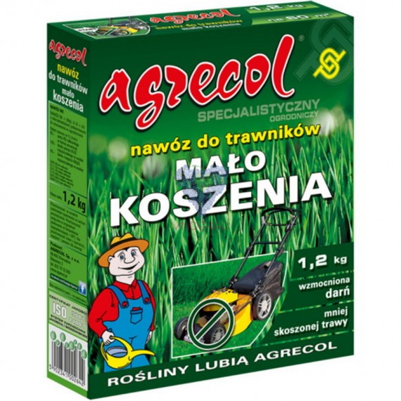 Удобрение минеральное Agrecol для газона быстрый ковровый эффект 1,2 кг
