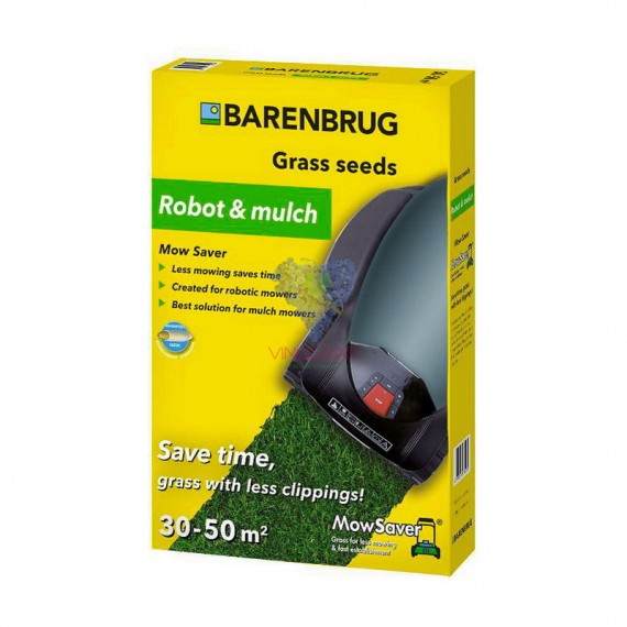 Газонная трава Barenbrug robot and mulch (меньше скашиваний) 1 кг