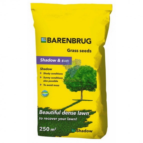 Газонная трава Barenbrug shadow and sun (тень и солнце) 15 кг