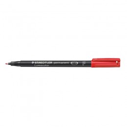 Маркер перманентный Staedtler Pancolor Lumocolor 303F 0,6 мм красный