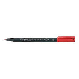 Маркер перманентный Staedtler Pancolor Lumocolor 303M 1 мм красный