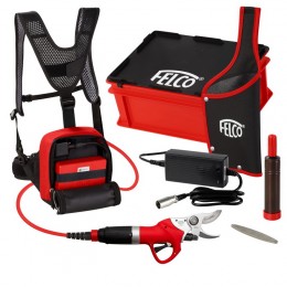Електричний секатор Felcotronic Felco 812+ з рюкзаком та батареєю