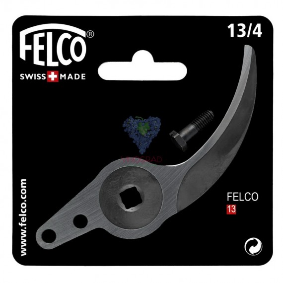 Лезо Felco 13/4 (опорне лезо з гвинтом для секатора Felco 13)