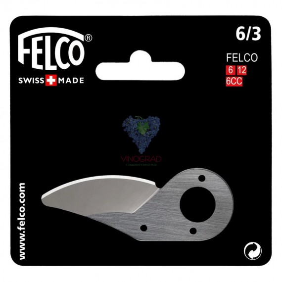 Лезо Felco 6/3 (робоче лезо для секаторів Felco 6, 12, 6CC)