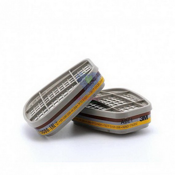 Фильтр 3М 6057 ABE1 (органические, неорганические, кислые газы) 2 шт.