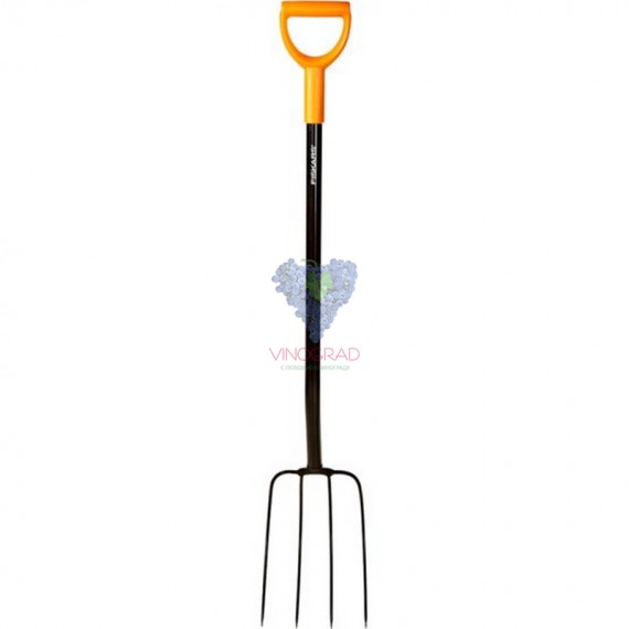 Вила Fiskars Solid 133433 (1003459) для компосту