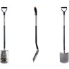 Лопата Fiskars Ergonomic 131400 (1001411) штикова закруглена