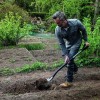 Лопата Fiskars Ergonomic 131400 (1001411) штикова закруглена