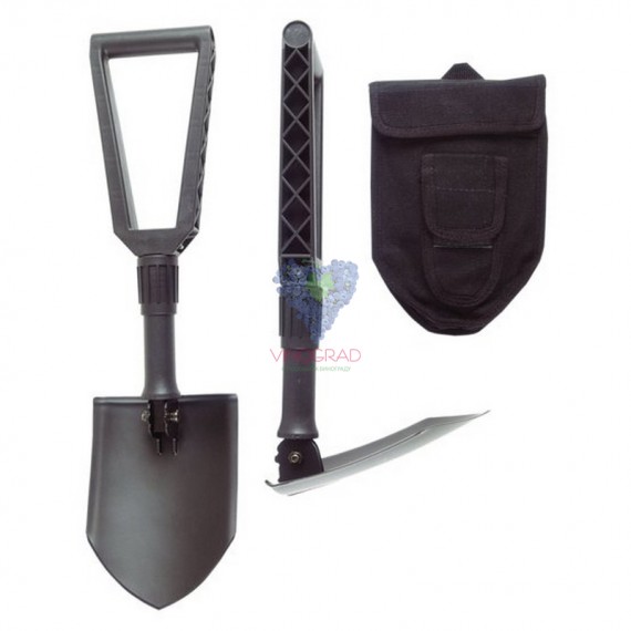 Лопата Fiskars 131320 (1000621) для кемпинга складная (сапёрная)