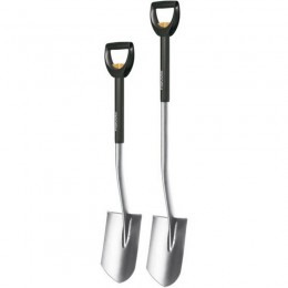 Лопата Fiskars SmartFit 131300 (1001567) штыковая остроконечная с телескопической ручкой