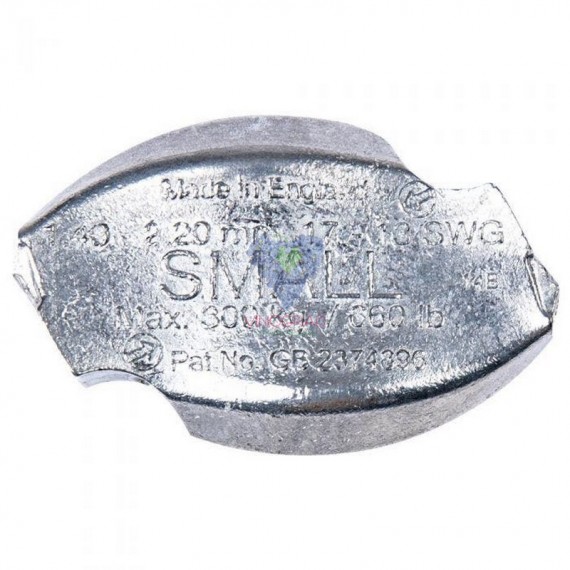 Замок для шпалеры Gripple Plus Small малый (от 1,4 до 2,2 мм) Замок для шпалеры Gripple Plus Small малый (от 1,4 до 2,2 мм)