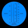 Рефрактометр для вина и сусла RHW-22Be ATC (0-22 Be, 0-25% Vol, 0-40% Brix) в пластиковом футляре