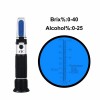 Рефрактометр для винограда и вина RHW-25/Brix-40ATC (0-40 % Brix, 0-25 % Vol) в картонной коробке