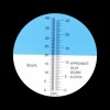 Рефрактометр для винограду і вина RHW-25/Brix-40ATC (0-40 % Brix, 0-25 % Vol) у пластиковому футлярі