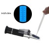 Рефрактометр для соков и концентратов RHB-32ATC (0-32 % Brix) в пластиковом футляре