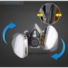 Респиратор полумаска 3M 6200 с фильтрами 3M 6001CN, 3M 2091 P100, 3M 5N11CN N95, 3М 501 (9 в 1)