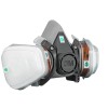 Респиратор полумаска 3M 6200 с фильтрами 3M 6001CN, 3M 2091 P100, 3M 5N11CN N95, 3М 501 (9 в 1)