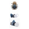 Респиратор полумаска 3M 7502 с фильтрами 3M 6001CN, 3M 2091 P100, 3M 5N11CN, 3M 501 (9 в 1) Респиратор полумаска 3M 7502 с фильтрами 3M 6001CN, 3M 2091 P100, 3M 5N11CN, 3M 501 (9 в 1)
