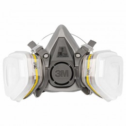 Респіратор напівмаска 3M 6200 з фільтрами 3M 6057 ABE1, 3M 5911 P1, 3M 501 (7 в 1)