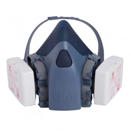 Респиратор полумаска 3M 7503 с фильтрами 3M 6035 P3 (3 в 1)